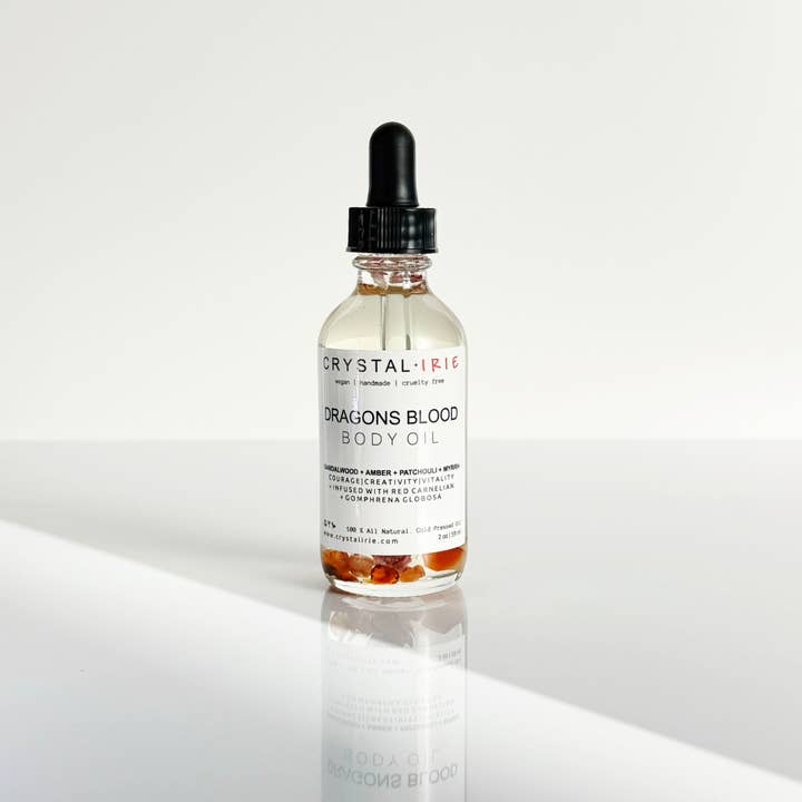 Crystal + Irie - Wholesale Bath/Body Oil - Dragons Blood Body Oil1