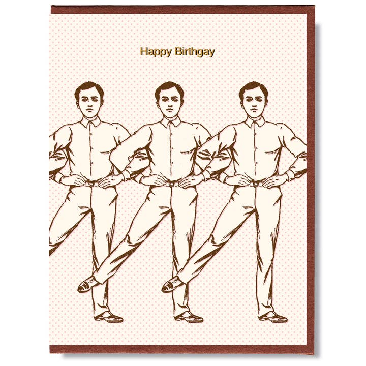Carte Happy Birthgay pour la vente par Smitten Kitten