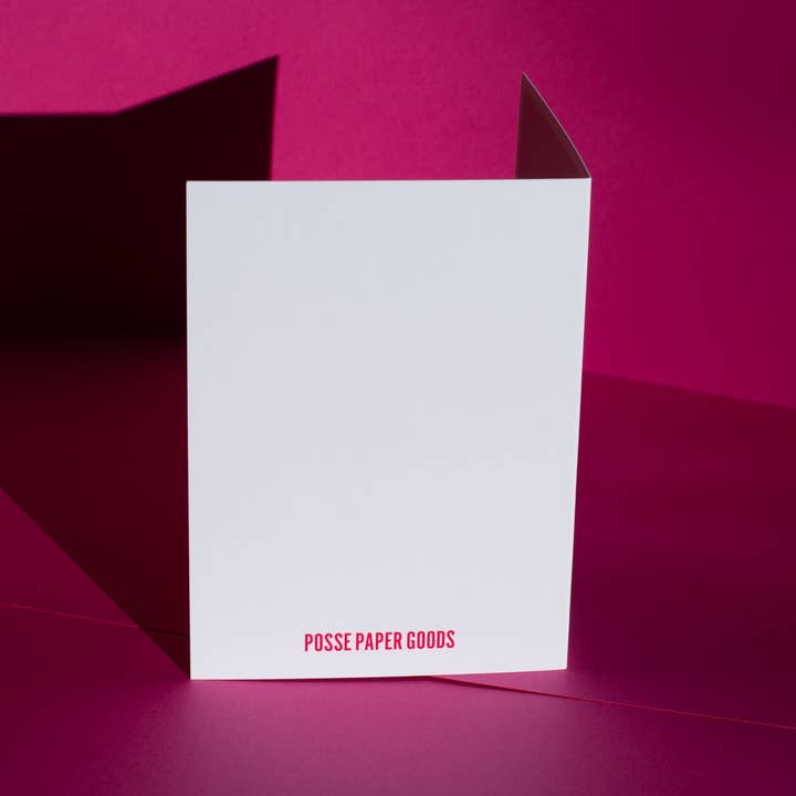 Posse Paper Goods - Wholesale Congratulations Card - Congrats on Ur Breakup! | Greeting Card3