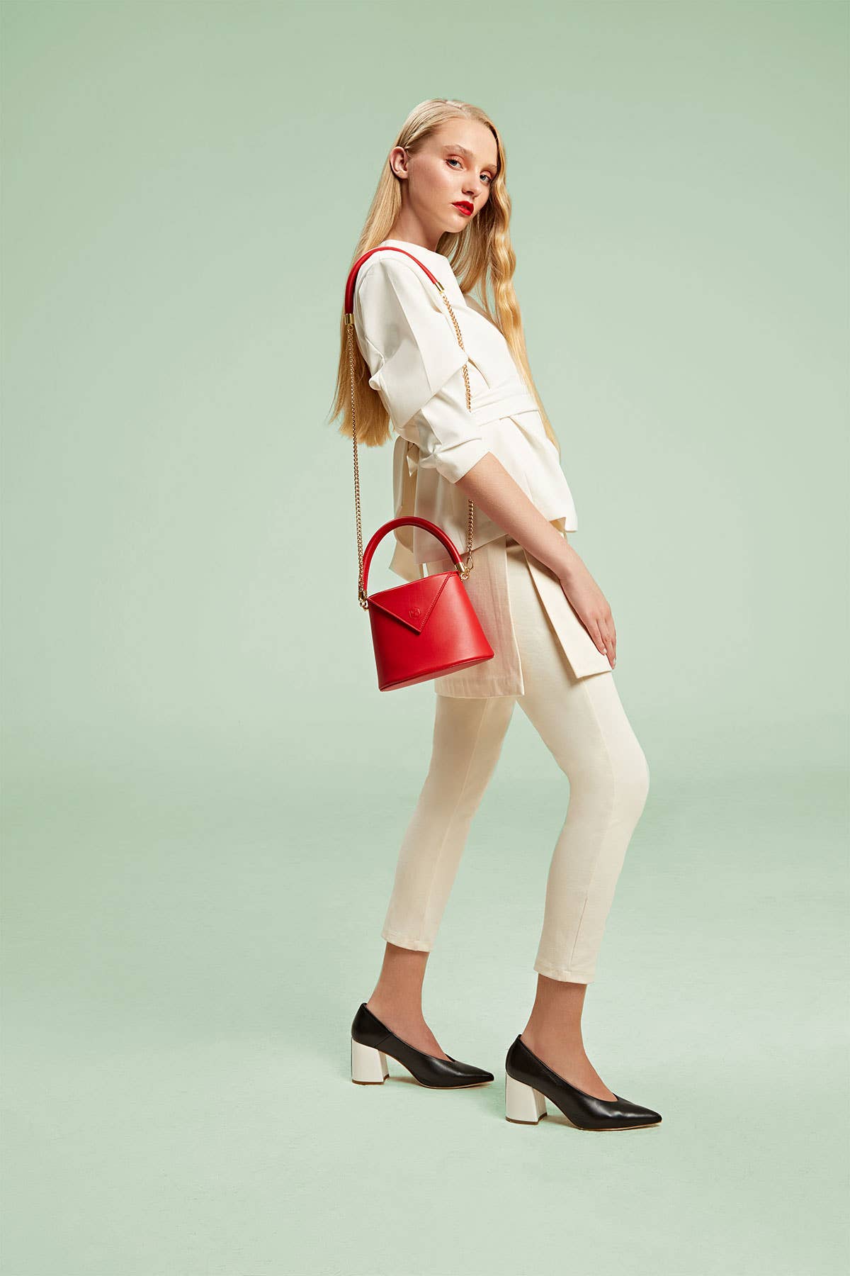 Nina Hauzer - Wholesale Top Handle Bag - Women's - Bianca Bucket Bag2