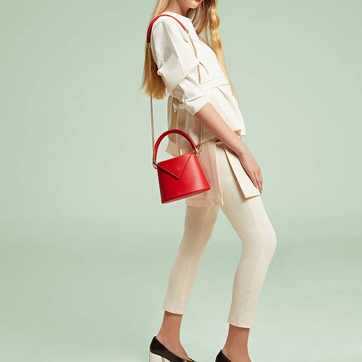 Nina Hauzer - Wholesale Top Handle Bag - Women's - Bianca Bucket Bag2