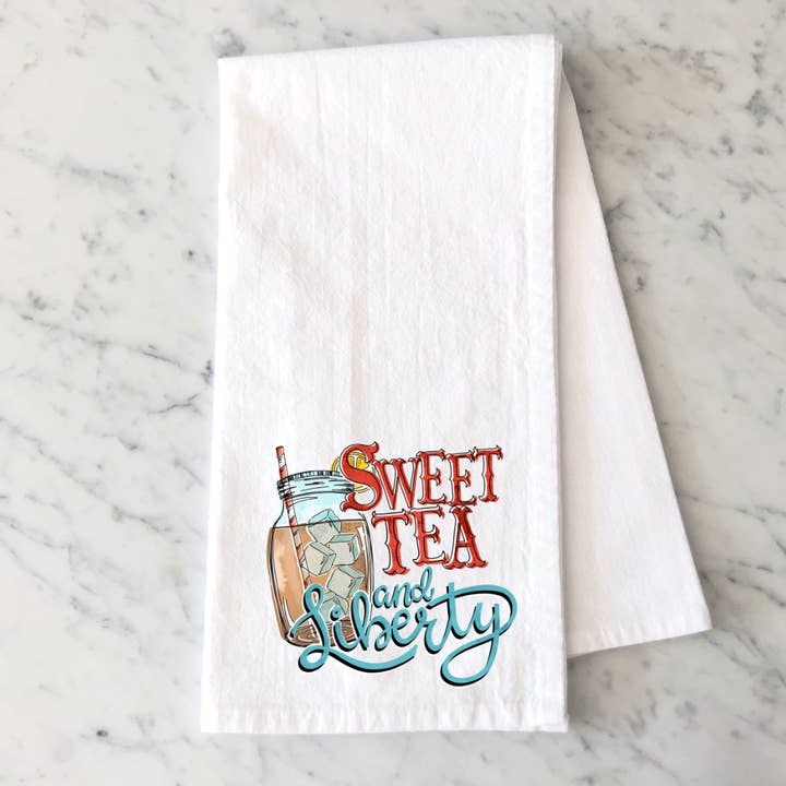 Sweet Tea and Liberty for wholesale by Mississippi Mae Monograms