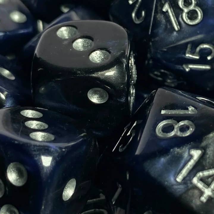 Role 4 Initiative - Wholesale Dice - Diffusion Shimmering Gloom 30mm XL d200
