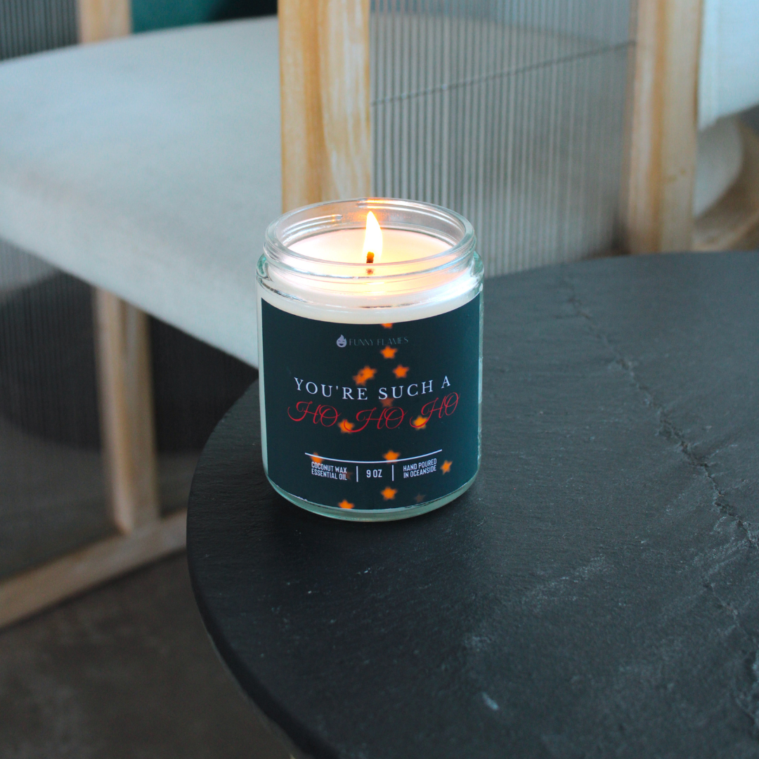 Funny Flames Candle Co - Les Creme - Wholesale Jar/Filled Candle - Holiday 2025 Best Sellers Collection 9oz Candles116