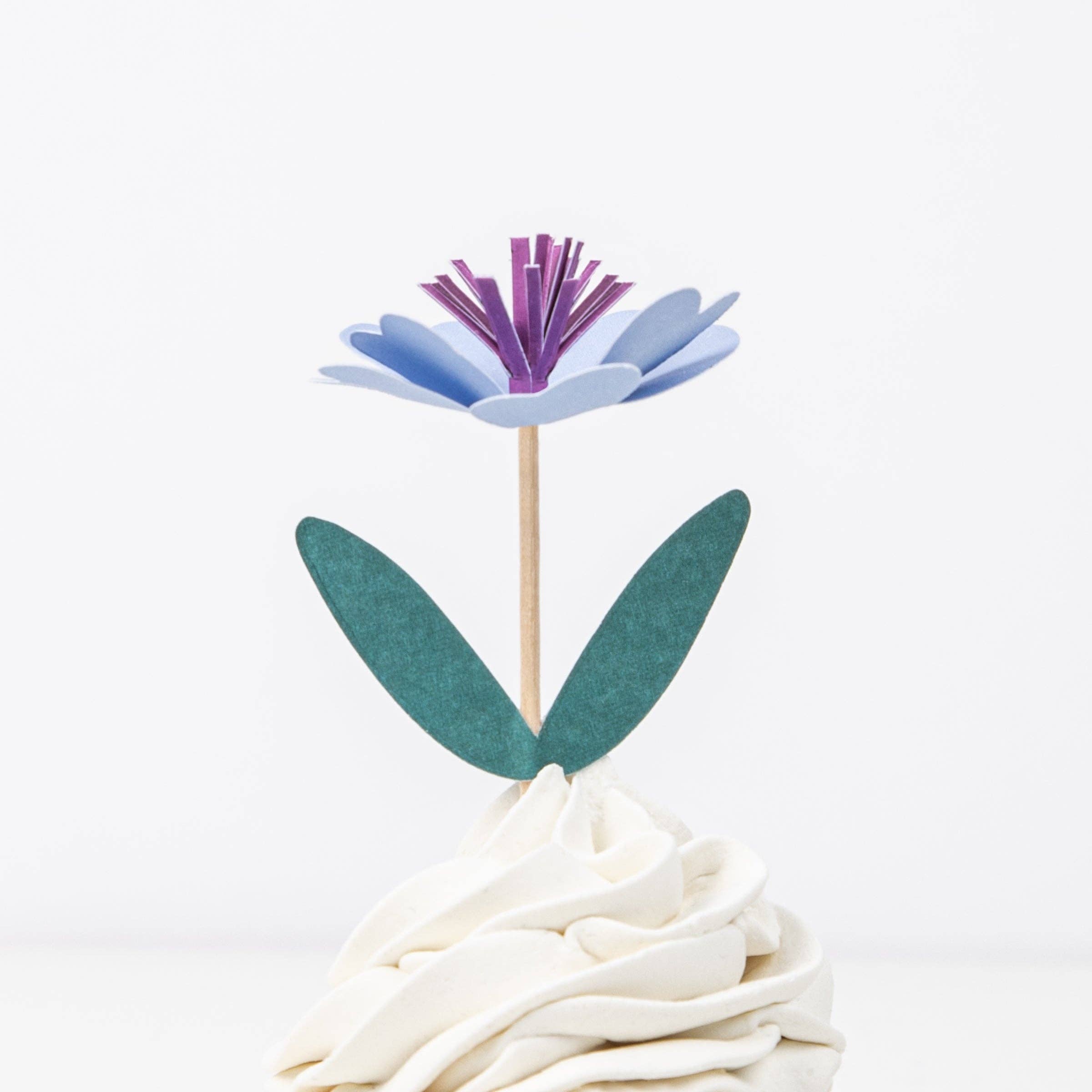 Meri Meri - Wholesale Cake/Cupcake Topper - Flower Garden Cupcake Kit12