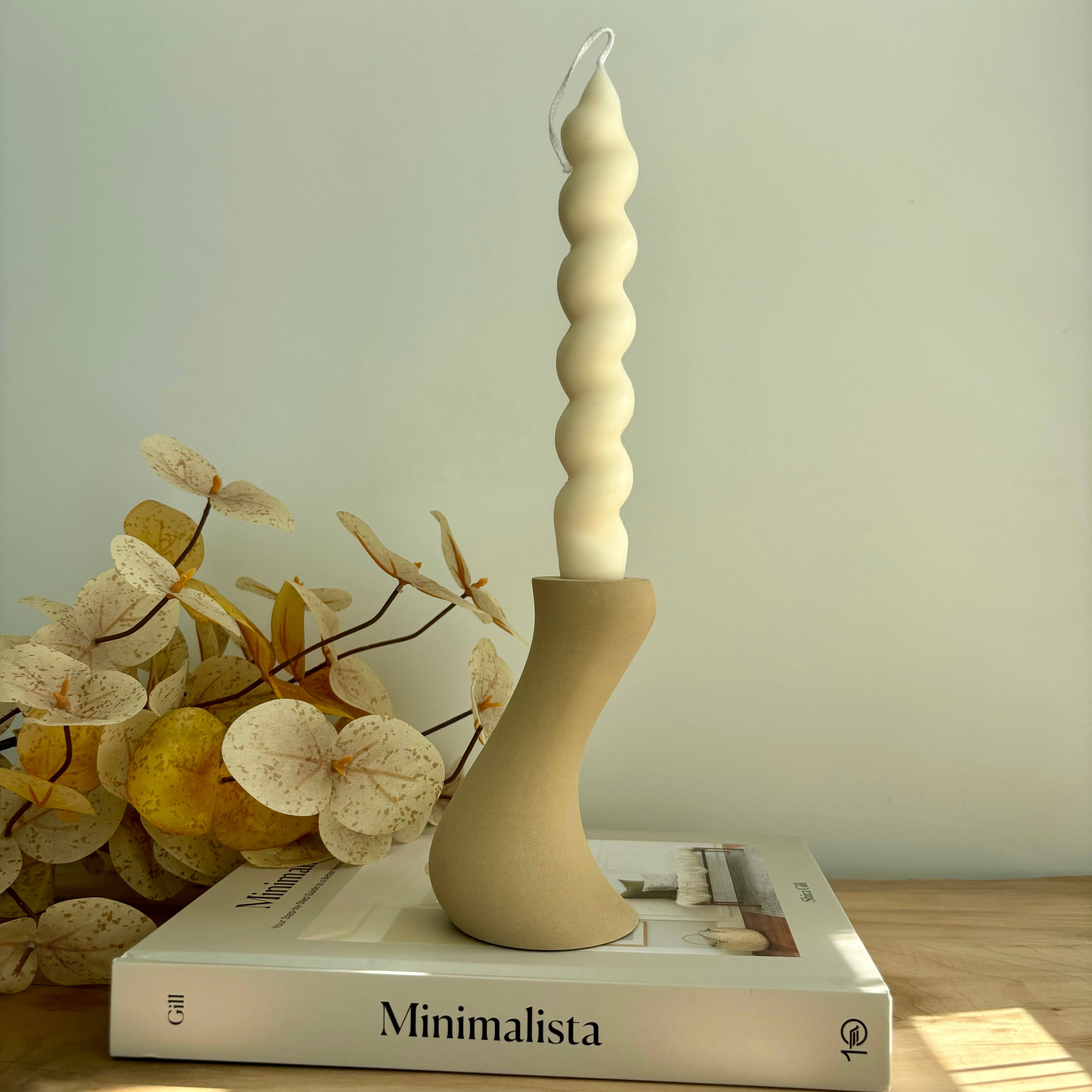 Fancy Concrete - Wholesale Candle Holder - Leto - Taper Candle Holder4