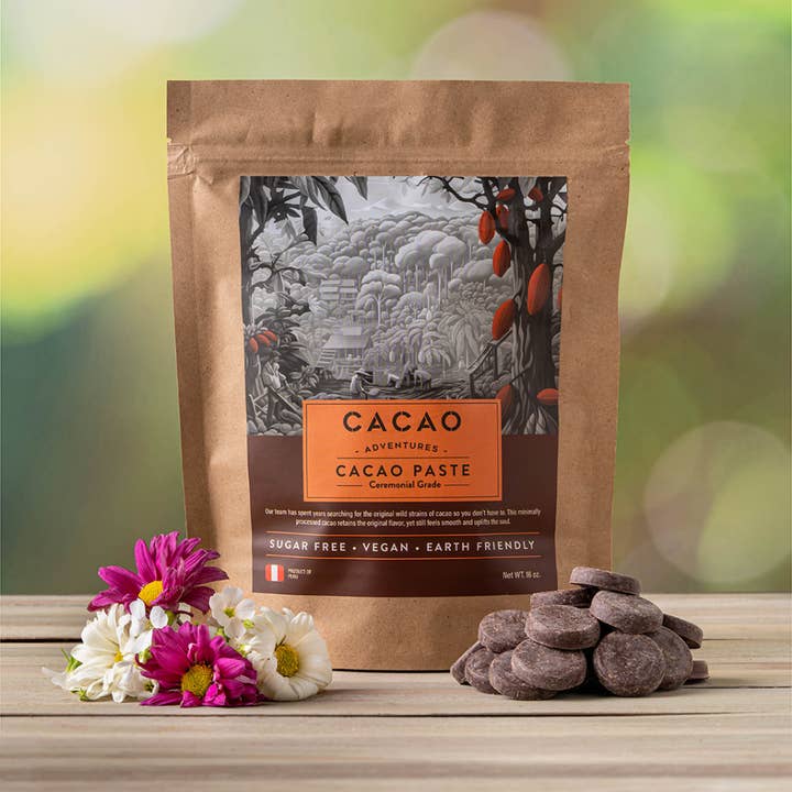 Cacao de cérémonie de haute qualité du bassin amazonien – Cru d'origine unique pour la vente par Cacao Adventures
