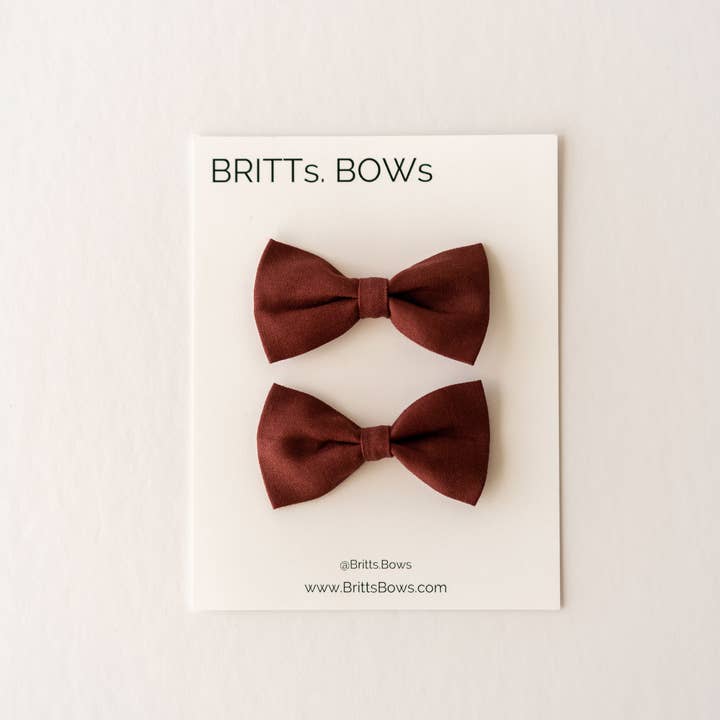 BRITTs. BOWs - Wholesale Hair Bow - Kids - Holiday Pigtail Bow Sets of 2