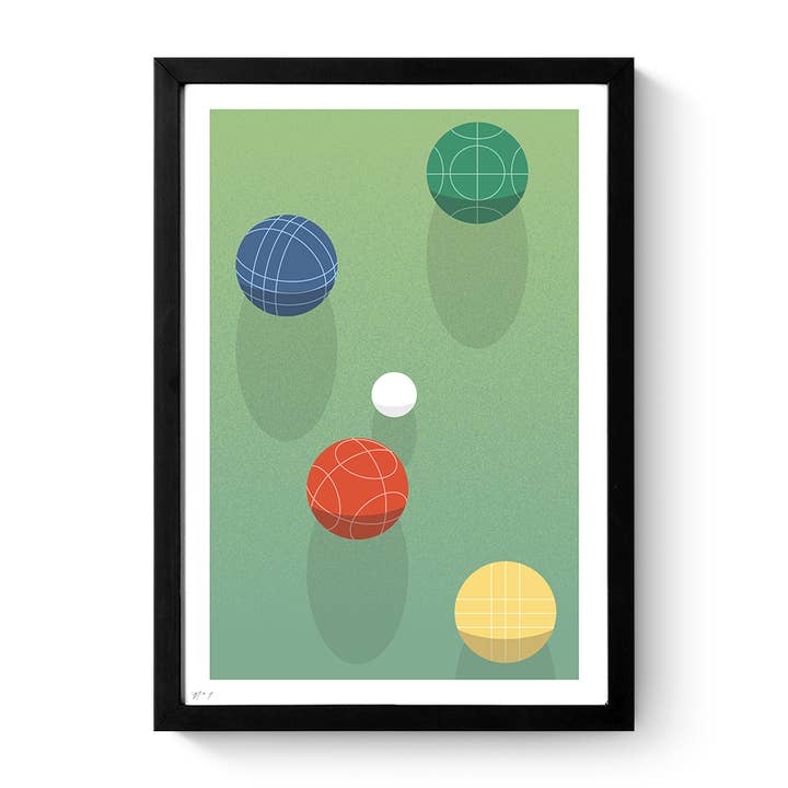 Roo Kee Roo - Wholesale Art Print - Bocce Art Print2