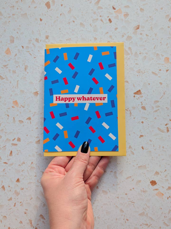 Felice Qualunque Biglietto di Auguri per la vendita all'ingrosso da parte di Louisa Kazig