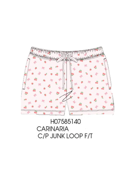 Paper Flower - Wholesale Shorts - Kids - Micro Berry All Over Print Shorts Tween Girls2