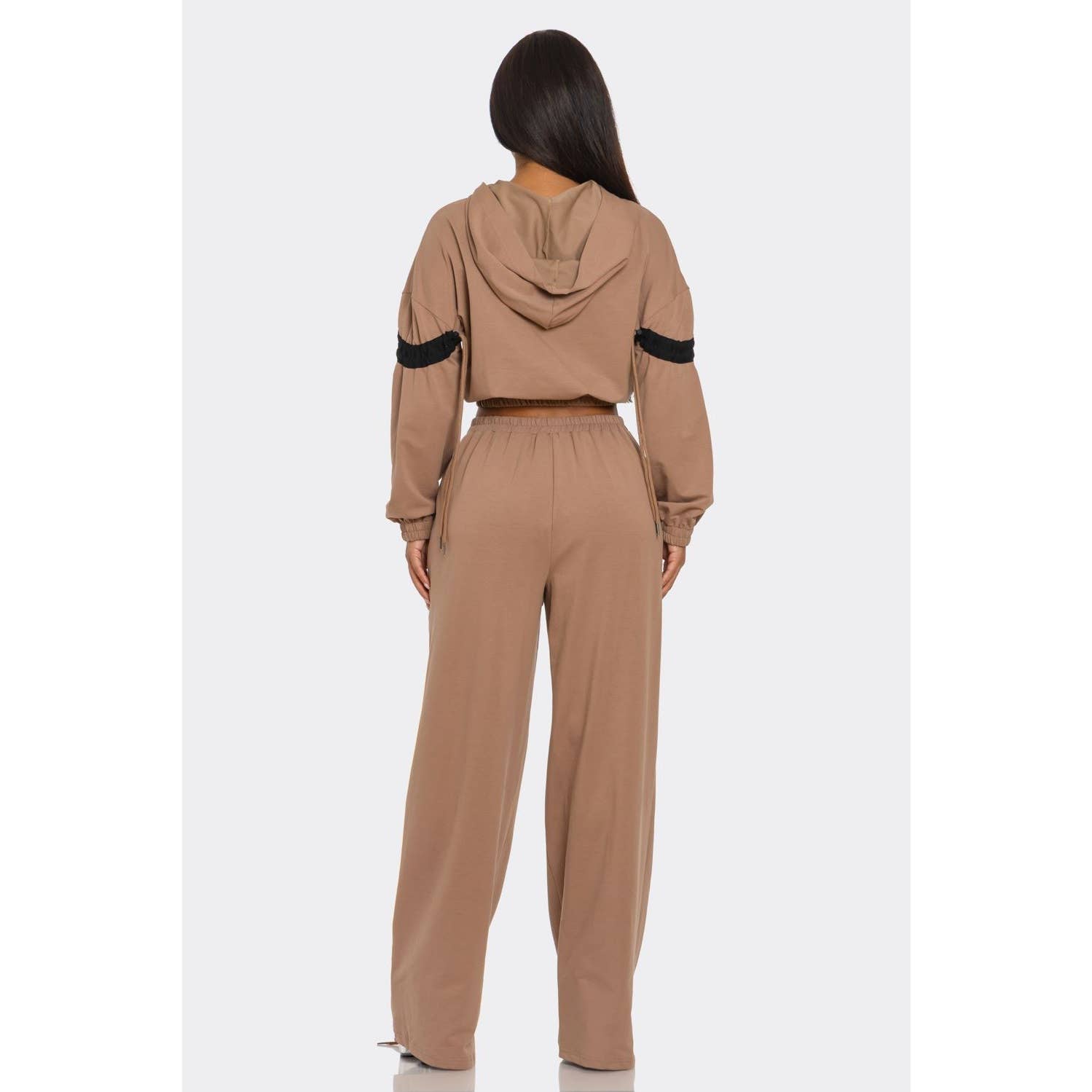 Esmeray Clothing - Wholesale Top & Pant Set (NOT Loungewear) - Women's - URBAN EDGE HOODED PANTS SET6