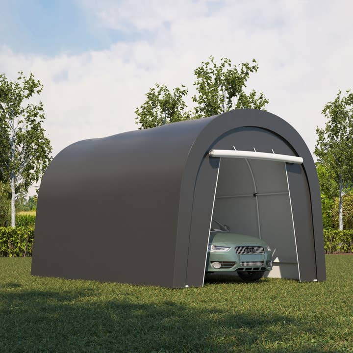 Heynemo - Wholesale Tent - Domed Carport, Portable Garage with 2 Roll up Doors13