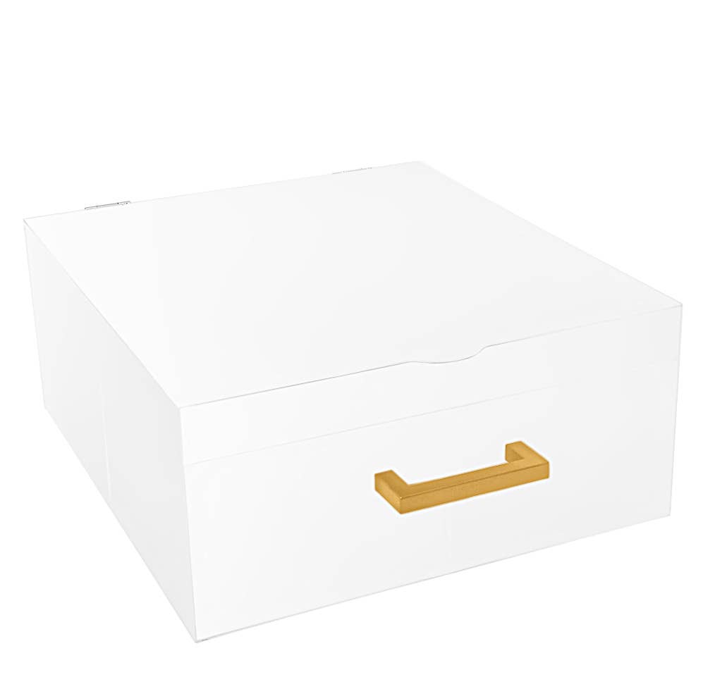 Krifts Products - Wholesale Hat Box - Acrylic Mens Hat Box 1