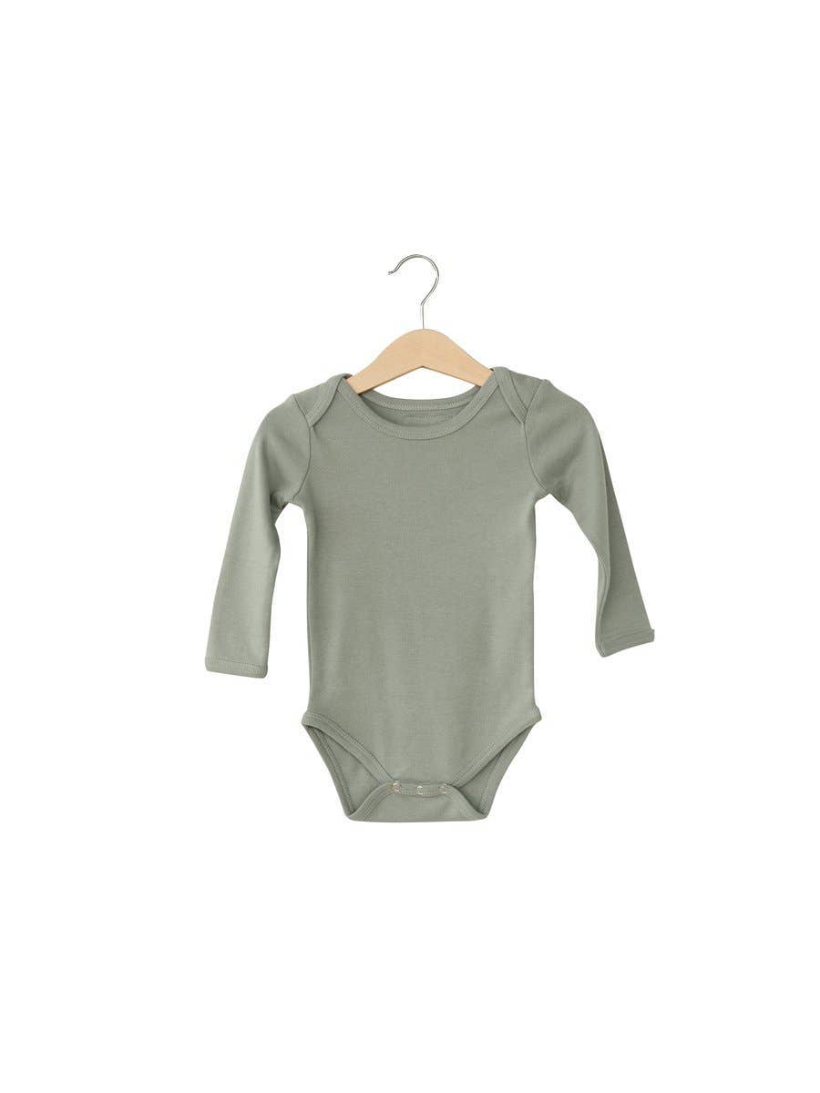 Modern Burlap - Wholesale Bodysuit (Non-Footed) - Baby - Organic Long Sleeve Bodysuit | Solids & Prints7