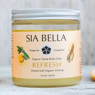 Refresh Body Glow - 18.34oz for wholesale by Sia Bella