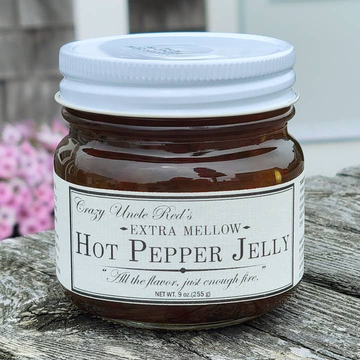 Crazy Uncle Reds - Wholesale Jam/Jelly - Extra Mellow Hot Pepper Jelly: Mild but Crazy Flavorful0