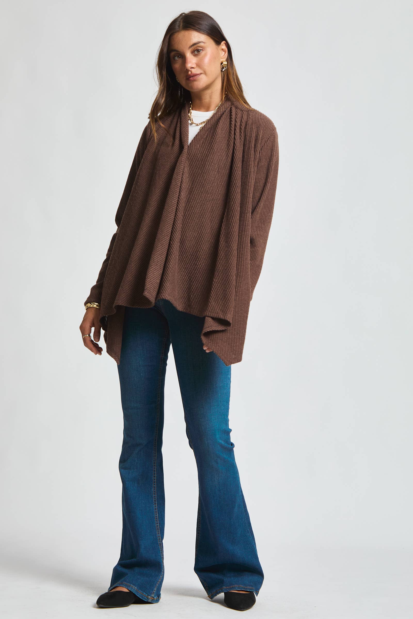 Dear Scarlett - Venta al por mayor Túnica - Mujer - Top cruzado con botones delanteros8