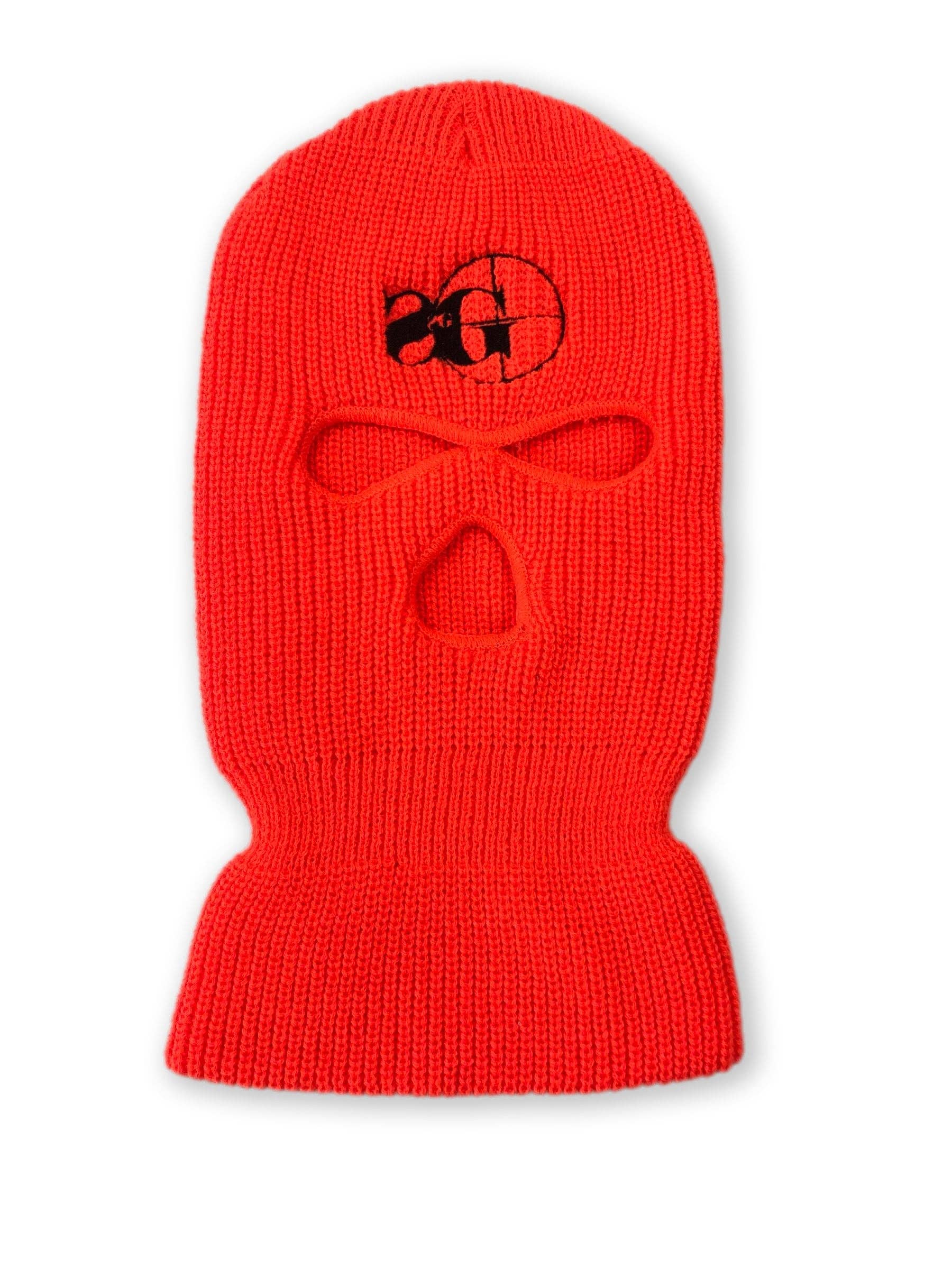 Sniper Gang Apparel - Wholesale Protective Face Mask/Shield - Ski Mask (ORANGE)