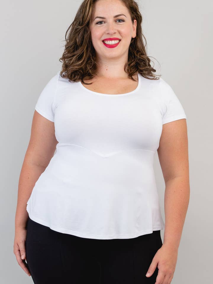 Kim Cap, White, Bamboo for wholesale by Blue Sky Clothing Co LLC