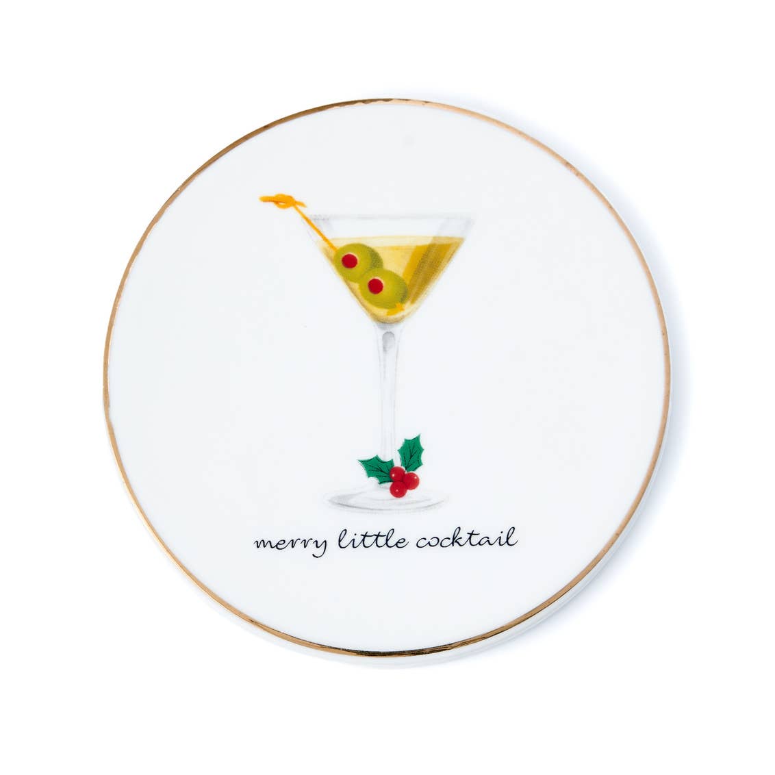 Godinger – wholesale Coasters – Holiday Cheers Coaster Set of Four3