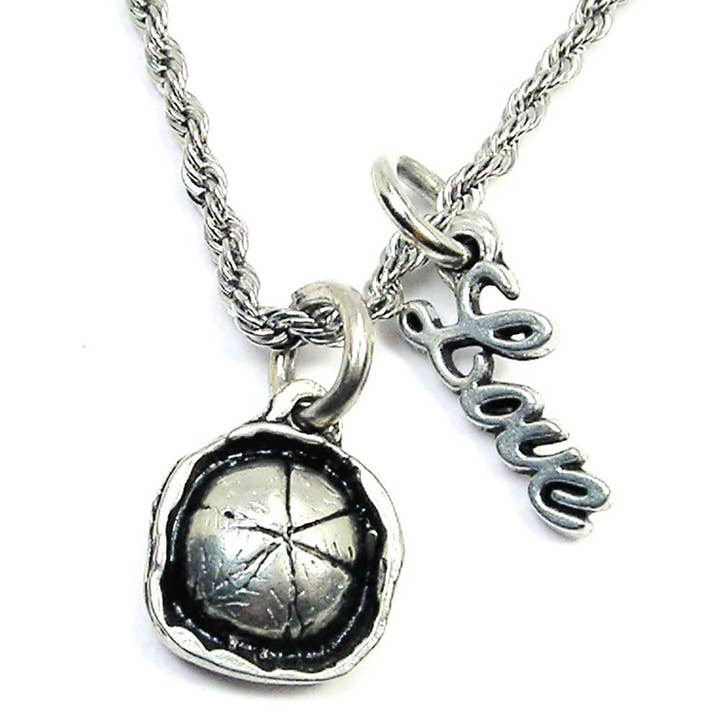 Sailor Cap 20" Rope Necklace With Love Military USA Uniform for wholesale by Chubby Chico Charms