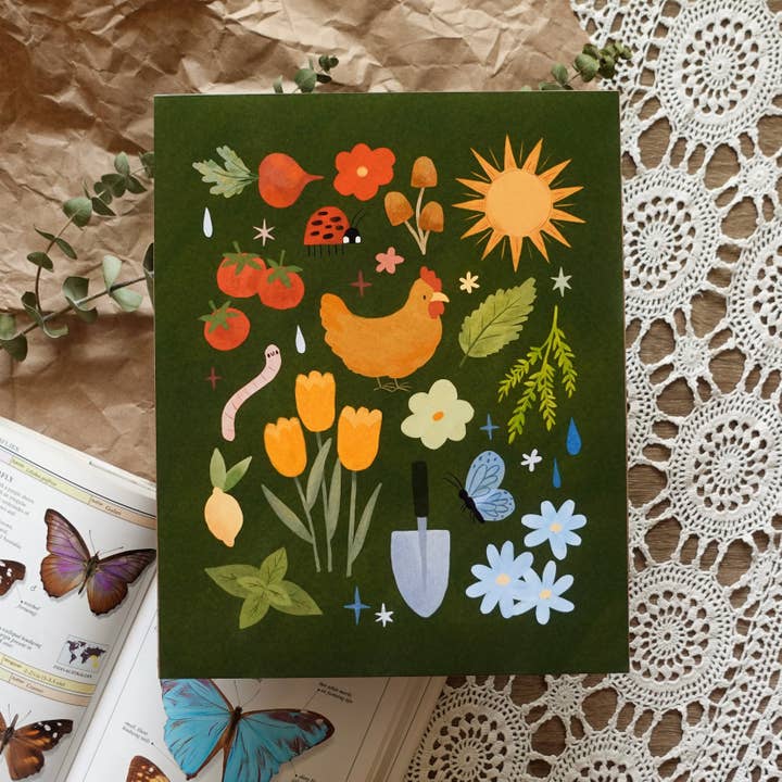 Fun Gal Studio - Wholesale Art Print - Rainbow Garden - Art Print3