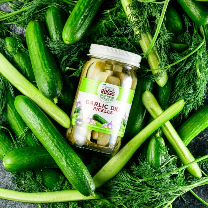Knonw Your Roots Pickles - Wholesale Pickled Vegetables - Garlic Dill Pickles1