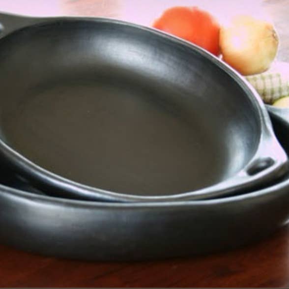 Authentic La Chamba Pottery & More Wholesaler - Wholesale Pan - Baking Dishes Saute Pan Roasting Pan Clay Pot for Cooking