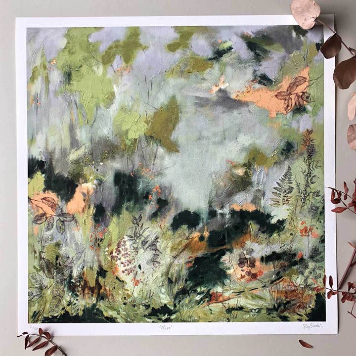 Hope - Stampa artistica in edizione limitata per la vendita all'ingrosso da parte di Sky Siouki