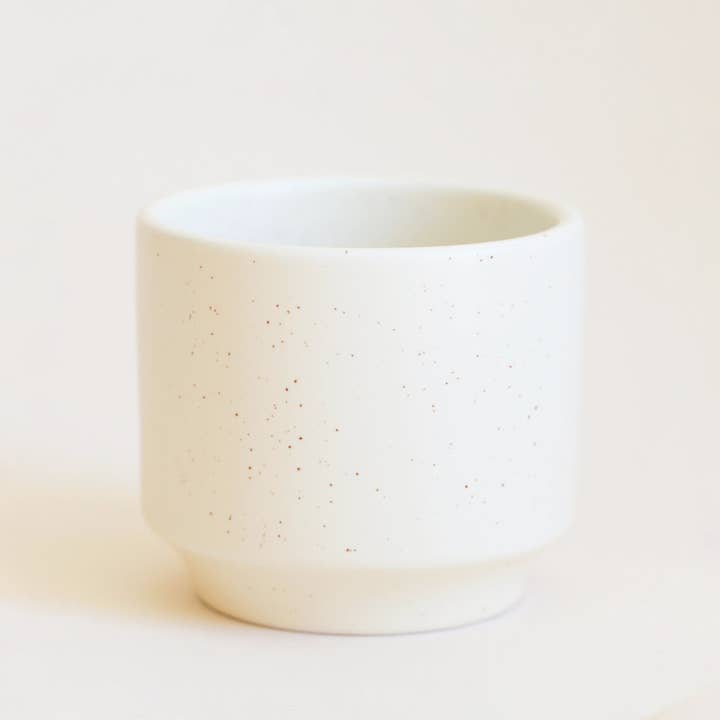 Jungle Club - Wholesale Plant Pot - Parker Planter | Vintage White Speckle