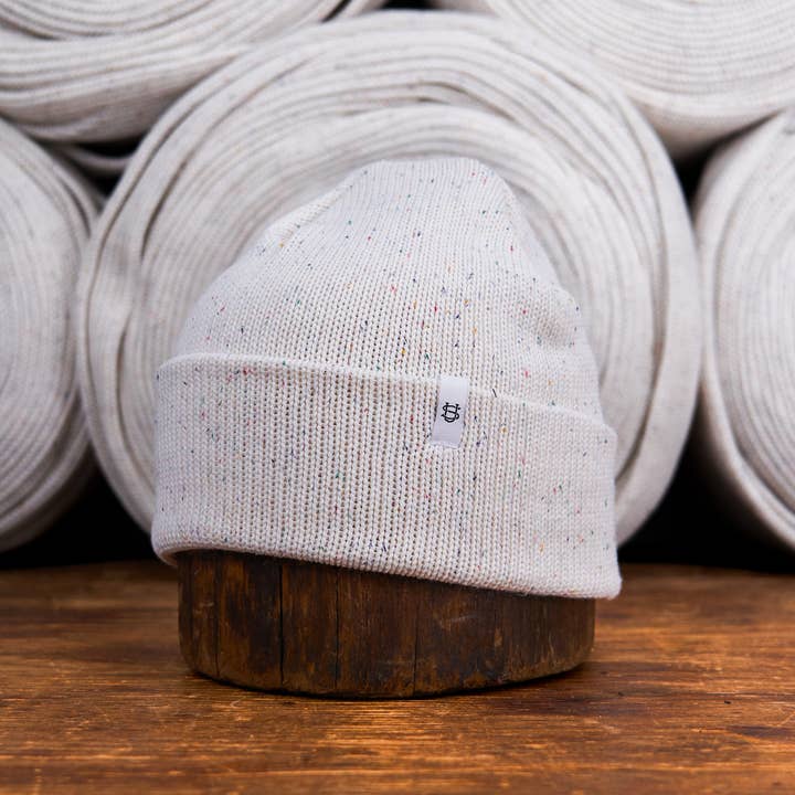 Upstate Stock - Vendita all'ingrosso Berretto - Unisex - Berretto Confetti Easy Fit in cotone riciclato super fine