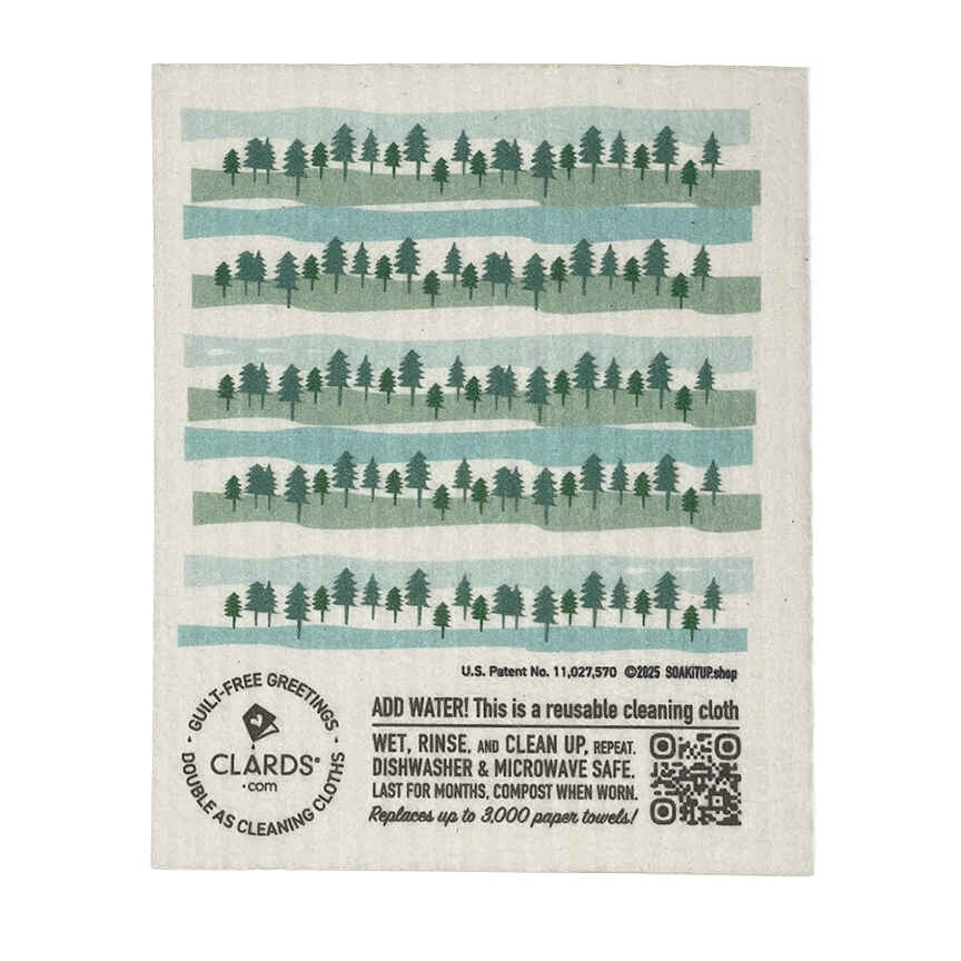 Soak iT Up Eco-friendly Greetings + Gifts – wholesale Vardagliga hälsningskort – Var Närvarande 2-i-1 Hälsningskort® & Ekoduk1