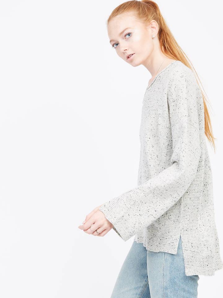 Pull tunique en cachemire Sophia pour la vente par QUINN