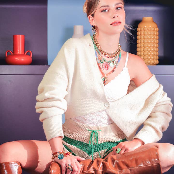 TOVA - Wholesale Dangle earrings - Felicia Earrings in Midnight Express7