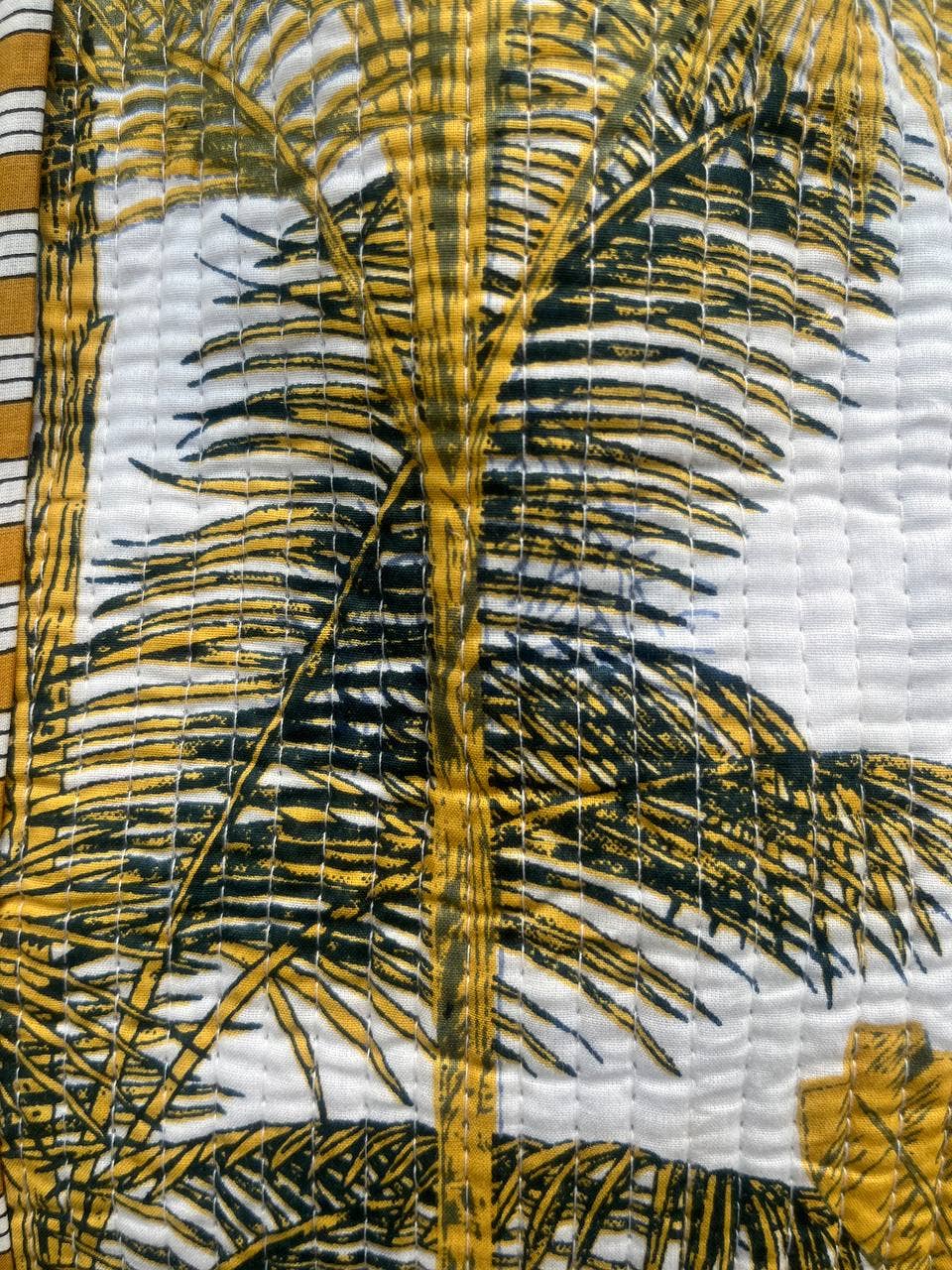 bhavnas boutique – wholesale Shoulder bag – women's – Tree Printed White Cotton Quilted Beautiful Bag Women Bags 2