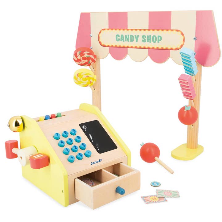 Appelpop | Candy Shop | Pretend Play | Role Play | Wood Toy for wholesale by Juratoys