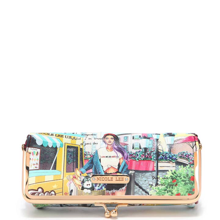 Nicole Lee USA - Venta al por mayor Bolsa para maquillaje - ESTUCHE DE MAQUILLAJE KISS LOCK10