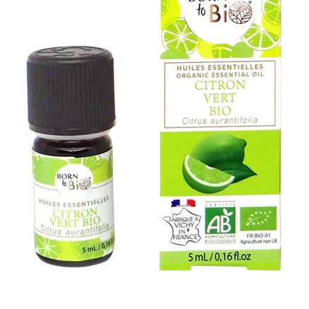 Lemon essential oil (expressed lime) organic 5 ml for wholesale by Les Laboratoires Bio Seasons