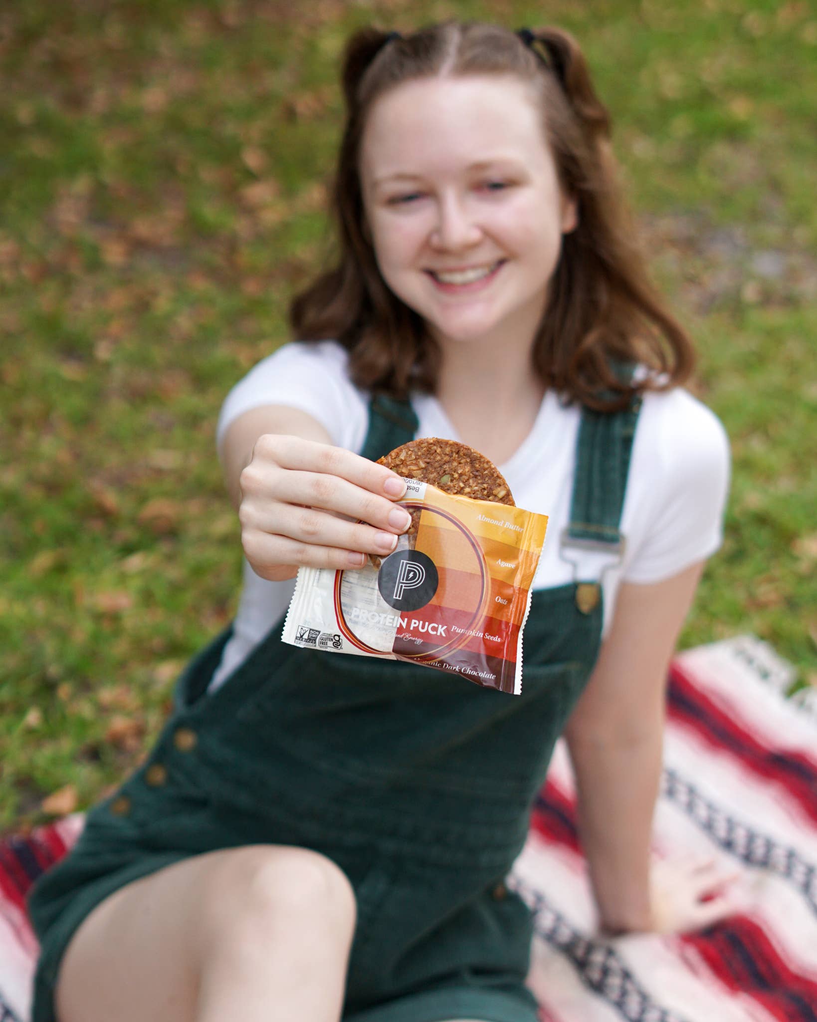 Protein Puck - Wholesale Snack Bar - Daily Bliss (Almond, Dark Chocolate) (16 - 3.25oz Bars)14