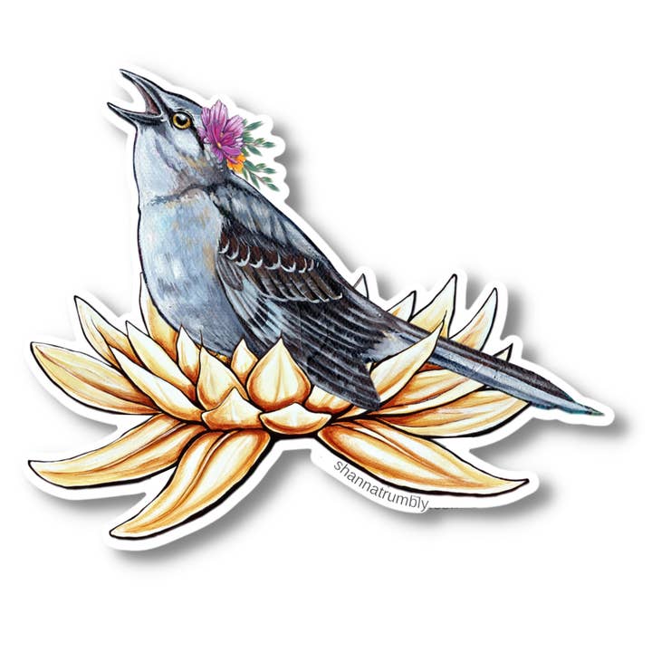 Sky Song Sticker for wholesale by Shanna Trumbly