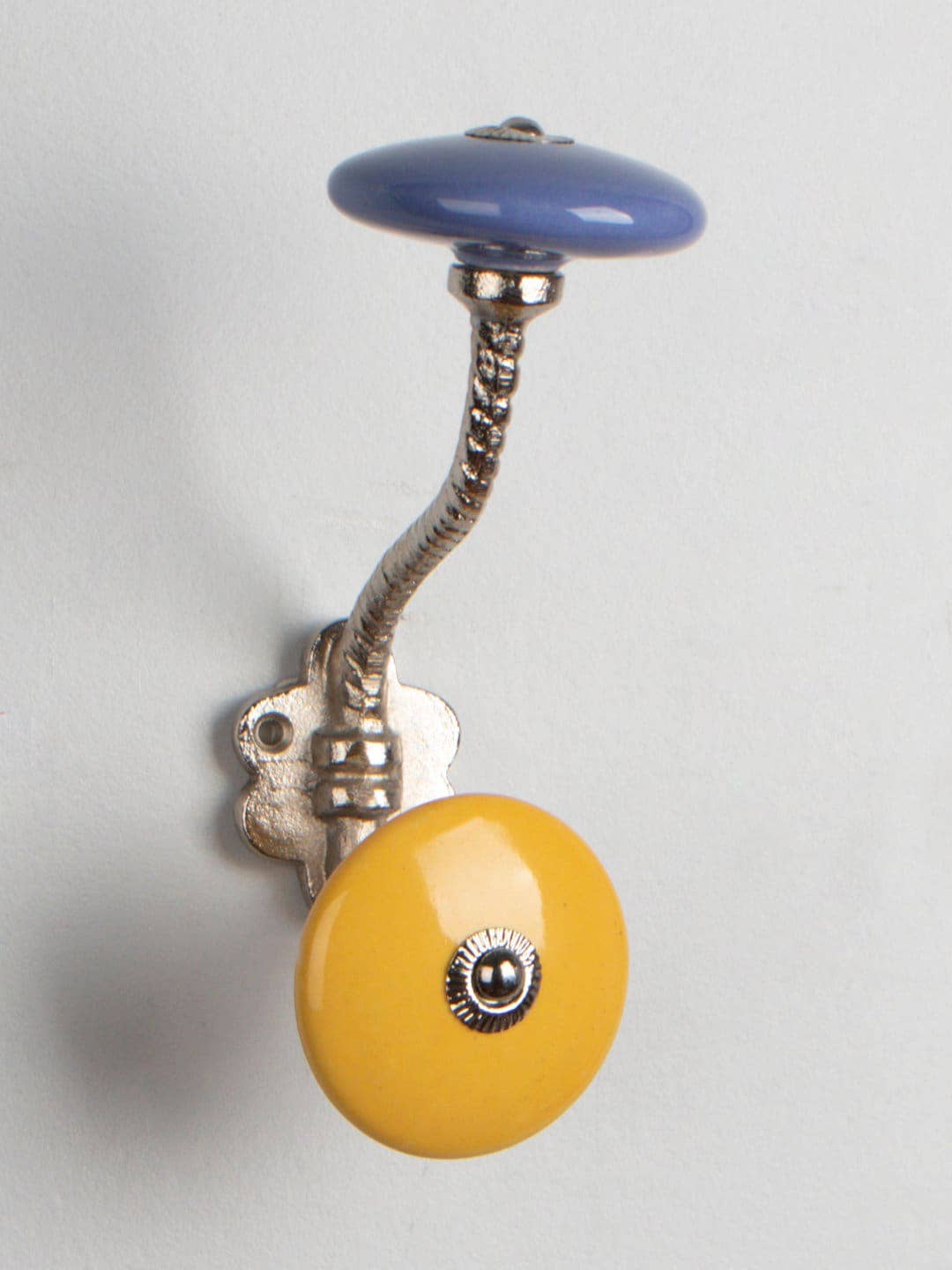 KNOBCO – Gancho de parede por atacado – Cabide de Parede Cerâmico Artesanal Sortido | Cabide Vintage com Ganchos de Metal6