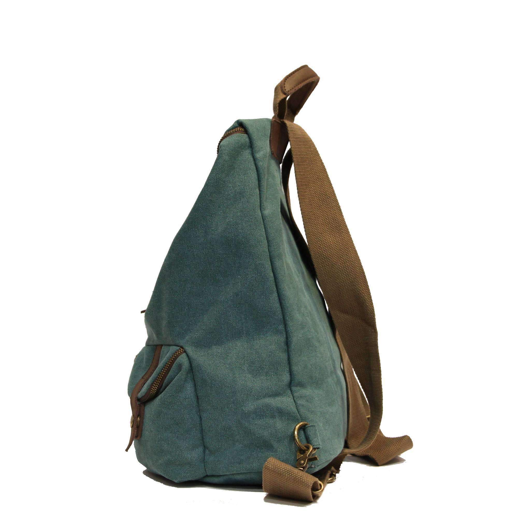 ZEDE PARIS - Wholesale Backpack - Women's - SAINT-PAUL - Canvas and leather backpack52