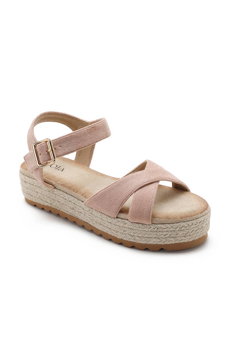 Joia Paris - Wholesale Wedges - Women's - Wedge espadrilles with strap JN-881