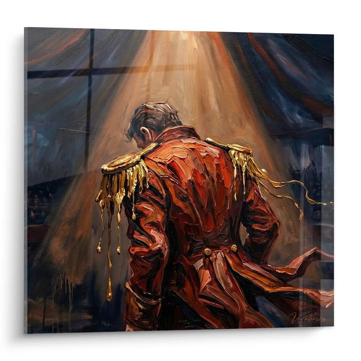 Quadro Senhor Loyal - Mestre de Pista sob os Holofotes - Edição Circo por atacado de Walensky