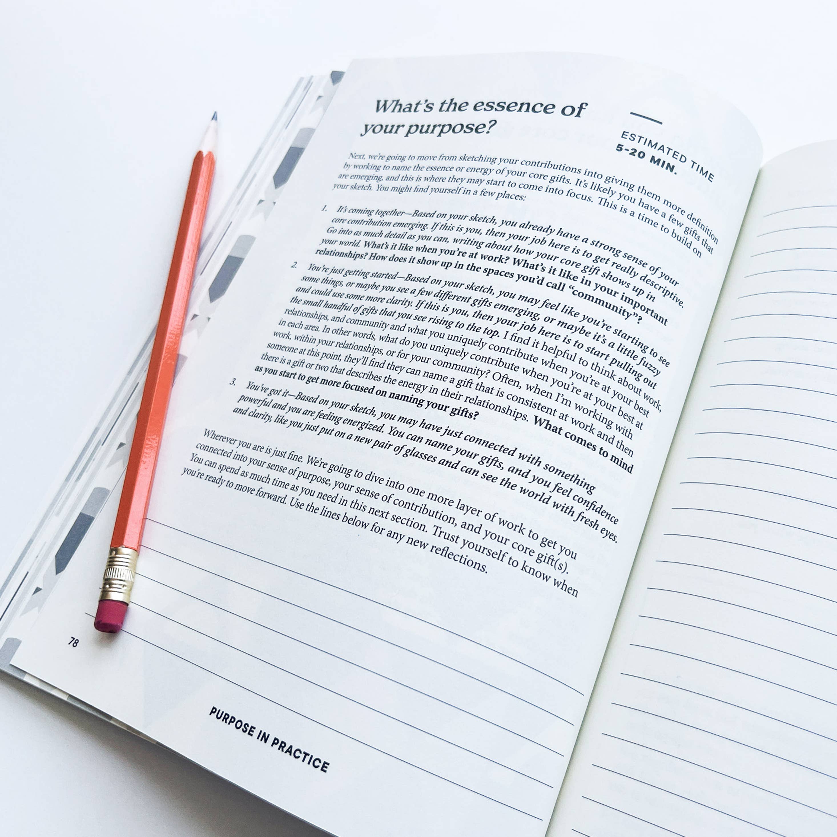 Free Period Press – wholesale Self-help and personal development – Purpose in Practice: A workbook to connect with your purpose2