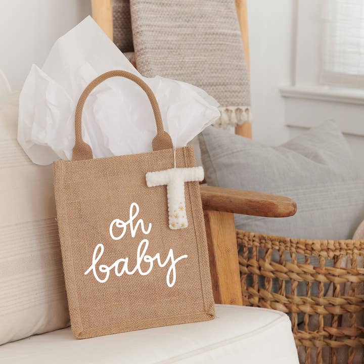 Reusable Gift Tote - Oh Baby for wholesale by The Little Market