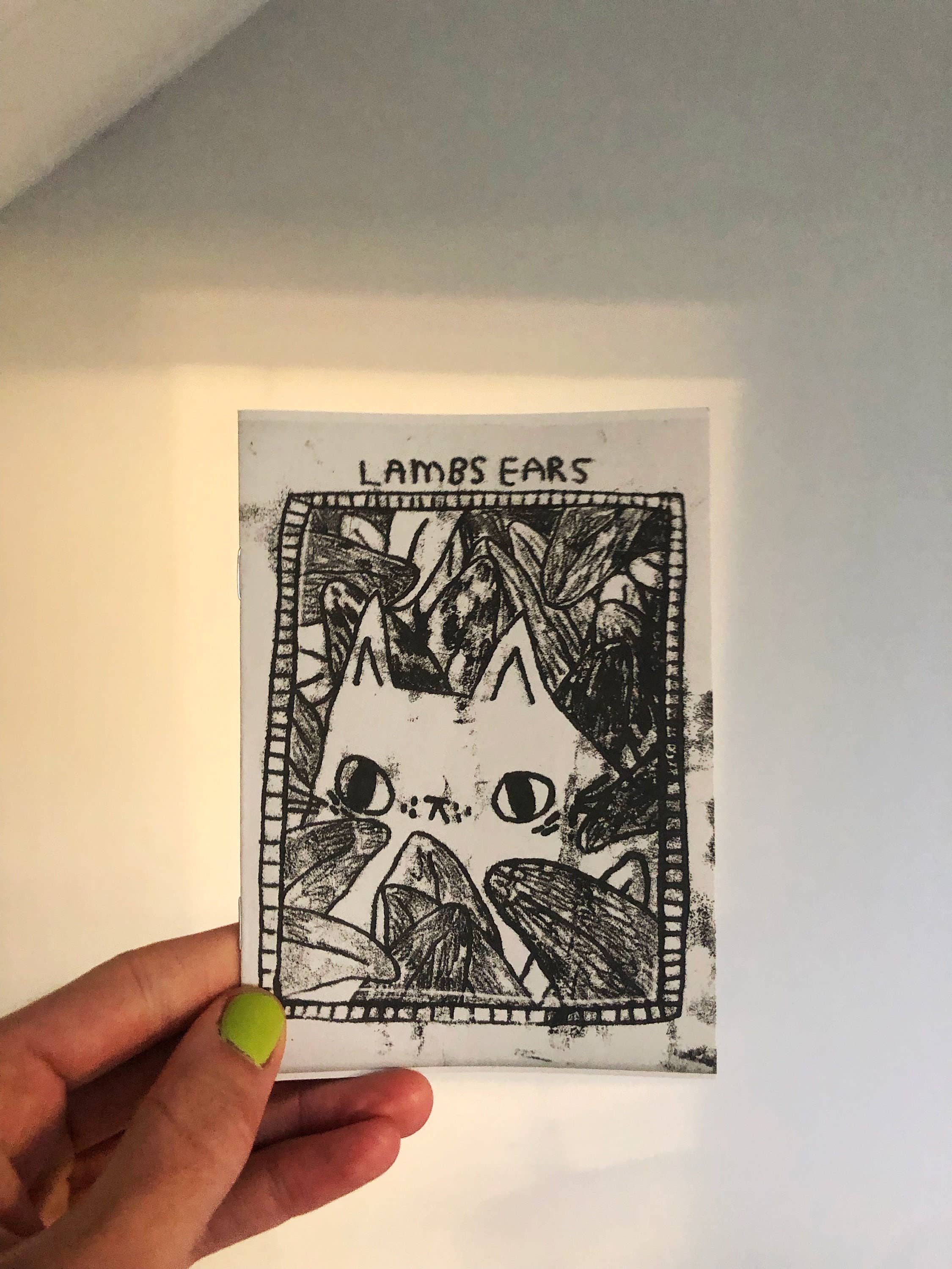 I LIKE CATS – Großhandel Comicroman – Mini-Zine 'Lämmelohren' aus Monodrucken7