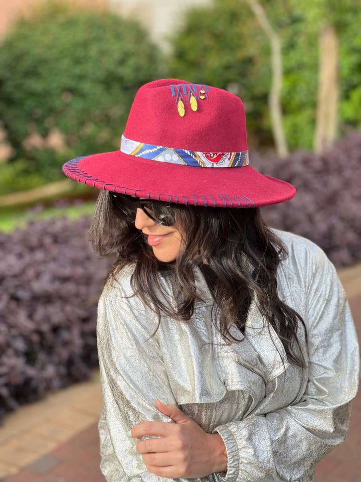 Chapeau Panama Aubrey pour la vente par Bits and pieces to go