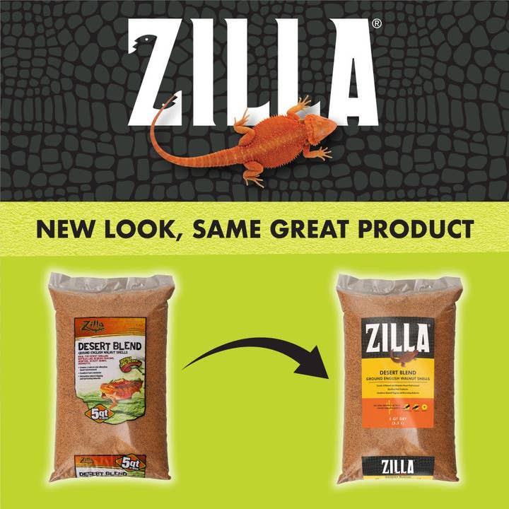 Petdropshipper - Wholesale Planting/Potting Soil - Zilla Desert Blend Ground English Walnut Shells Substrate 1ea/5 qt